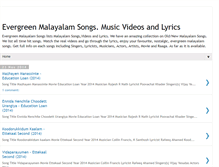 Tablet Screenshot of malayalamsong.net